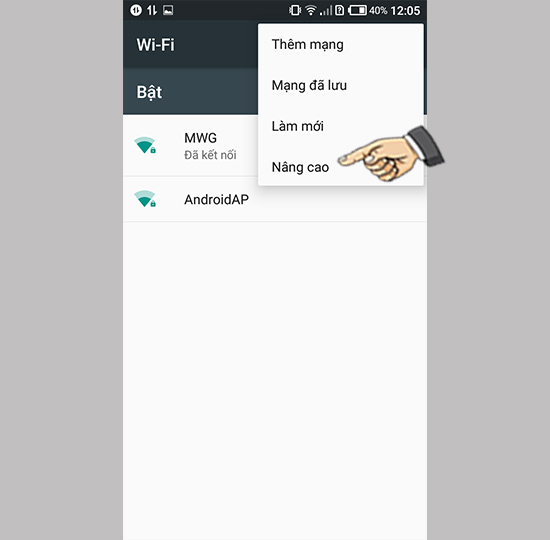 Vào nâng cao